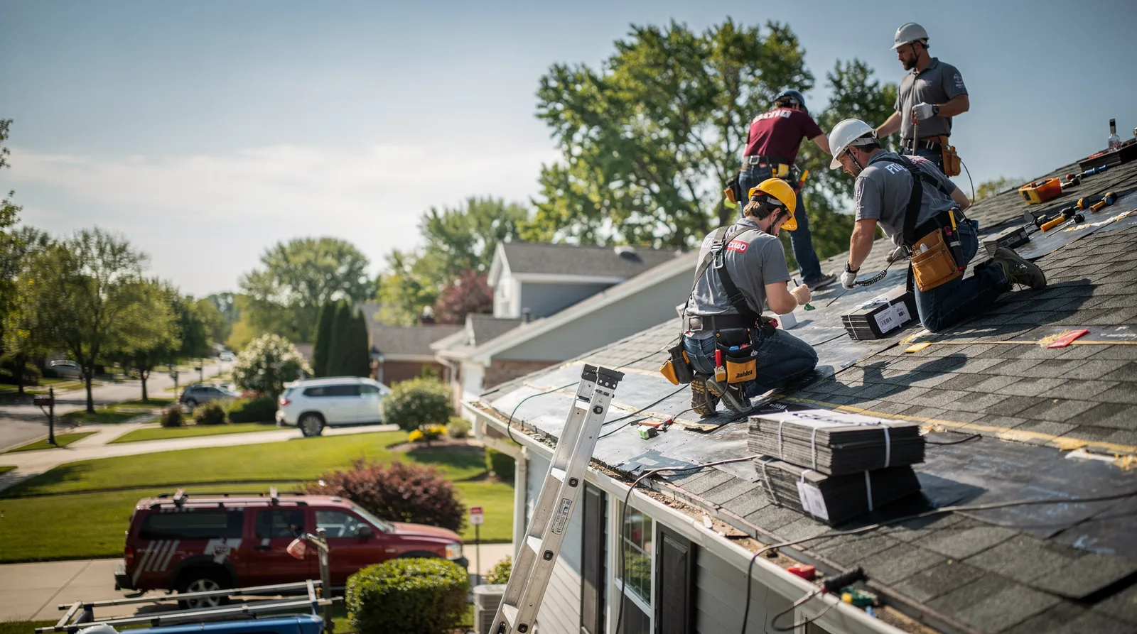 Roof Repair in Prairie View, KS around you